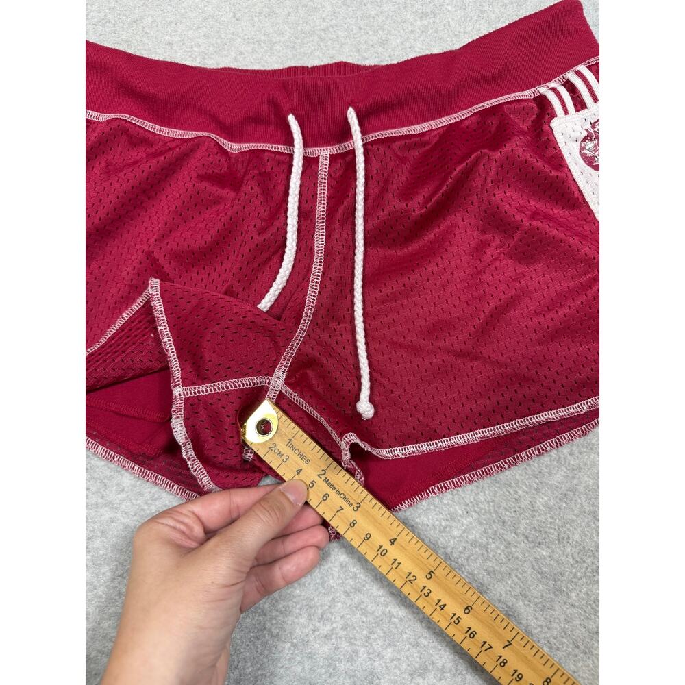 2000s No Boundaries Juniors Womens Size S Red Jersey Shorts - Picture 5 of 7